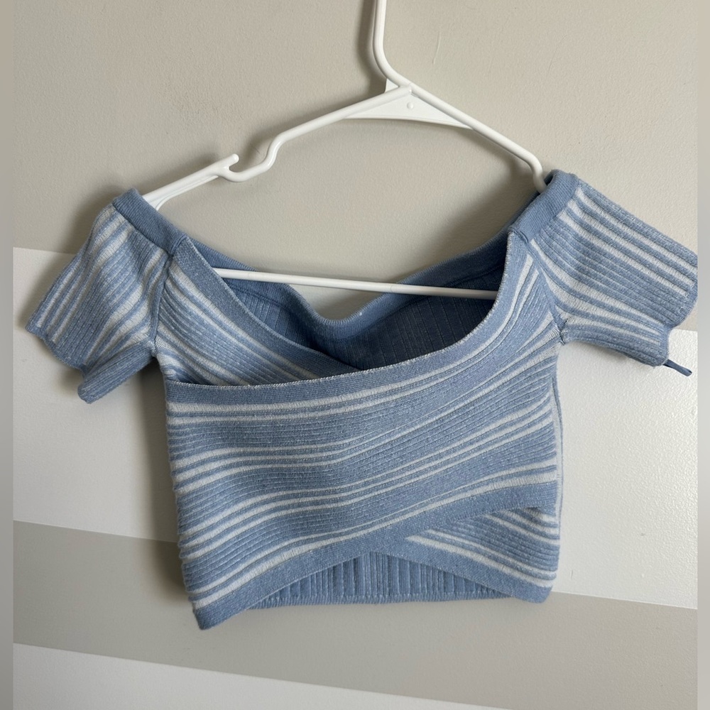 Aerie Reversible Sweater Crop Top - Picture 3 of 4